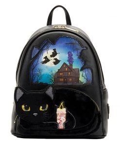 Modern Pinup Loungefly Disney Hocus Pocus Binx Pocket Mini Backpack Waitlist