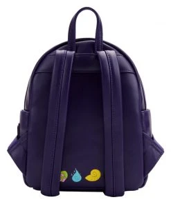 Modern Pinup Loungefly Disney Villains Triple Pocket Glow In The Dark Mini Backpack