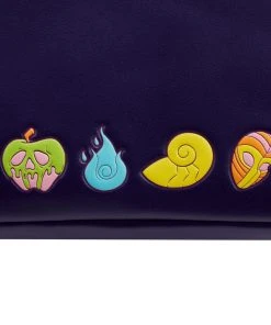 Modern Pinup Loungefly Disney Villains Triple Pocket Glow In The Dark Mini Backpack