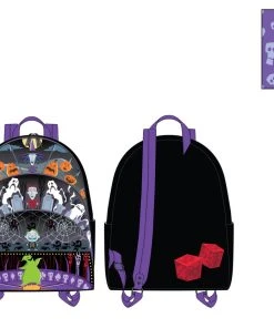 Modern Pinup Waitlist Loungefly Disney NBC Triple Pocket Lock Shock Barrel Oogie Boogie Mini Backpack