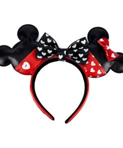 Modern Pinup Accessories Loungefly Disney Mickey And Minnie Valentines Headband