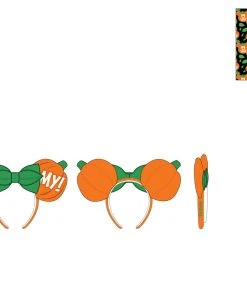 Modern Pinup Loungefly Disney Pumpkin Minnie Oh My Ears Headband