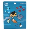 Modern Pinup Pins Loungefly Disney Lilo And Stitch Hawaiian Roller Coaster Ride 4 Pc Pin Set
