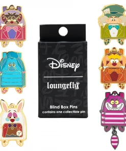 Modern Pinup Pins Loungefly Alice In Wonderland Mini Backpack Blind Box Enamel Pin