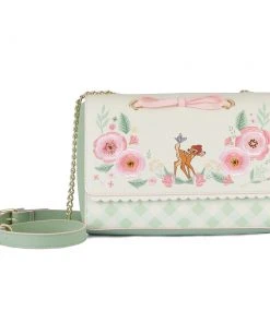 Modern Pinup Loungefly Disney Bambi Springtime Gingham Crossbody