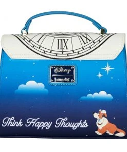 Modern Pinup Loungefly Disney Peter Pan Glow Clock Crossbody