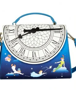 Modern Pinup Loungefly Disney Peter Pan Glow Clock Crossbody