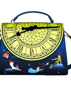 Modern Pinup Loungefly Disney Peter Pan Glow Clock Crossbody