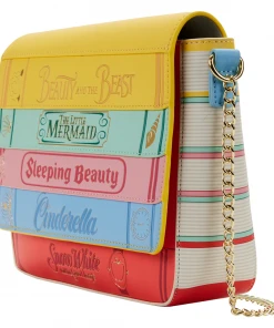 Modern Pinup Bags Loungefly Disney Princess Books Classics Crossbody Bag