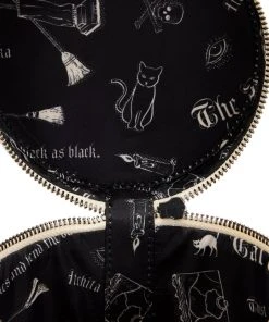 Modern Pinup Loungefly Disney Hocus Pocus Black Flame Candle Crossbody