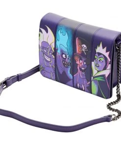 Modern Pinup Loungefly Disney Villains In The Dark Crossbody Bag