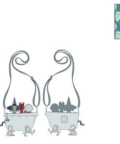 Modern Pinup Waitlist Loungefly Disney NBC Lock Shock Barrel Bath Tub Crossbody Bag