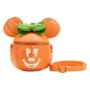 Modern Pinup Loungefly Disney Glow Face Pumpkin Minnie Figural Crossbody Bag Waitlist
