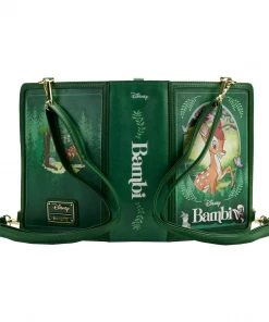 Modern Pinup Loungefly Disney Classic Books Bambi Convertible Crossbody Bag Waitlist