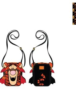 Modern Pinup Loungefly Disney Winnie The Pooh Halloween Tigger Cosplay Passport Bag