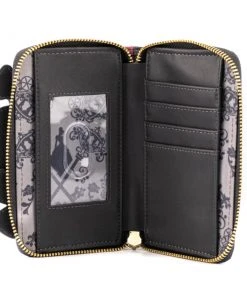 Modern Pinup Loungefly Disney Villains Scene Evil Stepmother And Step Sisters Zip Around Wallet