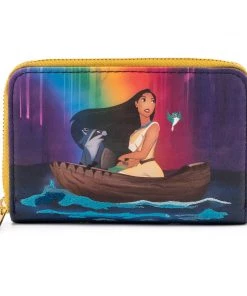Modern Pinup Loungefly Disney Pocahontas Just Around The Bend Zip Around Wallet