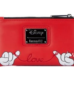Modern Pinup Loungefly Disney Mickey And Minnie Valentines Flap Wallet