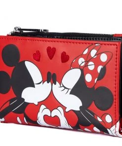 Modern Pinup Loungefly Disney Mickey And Minnie Valentines Flap Wallet