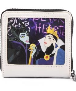 Modern Pinup Wallets Loungefly Disney Villains Club Polaroid Zip Around Wallet