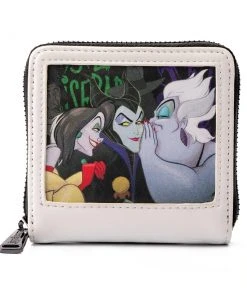 Modern Pinup Wallets Loungefly Disney Villains Club Polaroid Zip Around Wallet