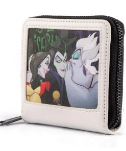 Modern Pinup Wallets Loungefly Disney Villains Club Polaroid Zip Around Wallet