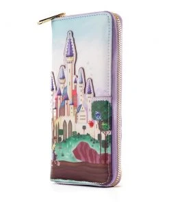 Modern Pinup Loungefly Disney Princess Castle Series Sleeping Beauty Zip Around Wallet
