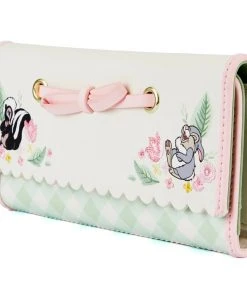 Modern Pinup Loungefly Disney Bambi Springtime Gingham Trifold Wallet