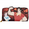 Modern Pinup Wallets Loungefly Disney Villains Scene Gaston Zip Around Wallet