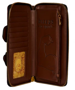 Modern Pinup Wallets Loungefly Disney Villains Scene Gaston Zip Around Wallet