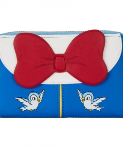 Modern Pinup Loungefly Disney Snow White Cosplay Bow Zip Around Wallet
