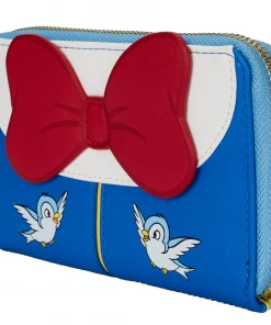 Modern Pinup Loungefly Disney Snow White Cosplay Bow Zip Around Wallet