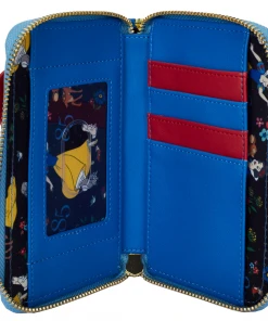 Modern Pinup Loungefly Disney Snow White Cosplay Bow Zip Around Wallet