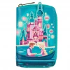 Modern Pinup Loungefly Disney Tangled Princess Castle Zip Around Wallet Wallets