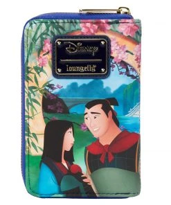 Modern Pinup Wallets Loungefly Disney Mulan Zip Around Wallet
