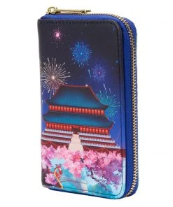 Modern Pinup Wallets Loungefly Disney Mulan Zip Around Wallet