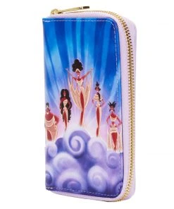 Modern Pinup Loungefly Disney Hercules Muses Clouds Zip Around Wallet Wallets