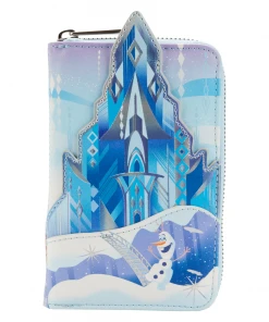 Modern Pinup Wallets Loungefly Disney Frozen Princess Castle Zip Around Wallet