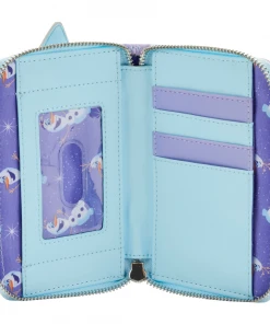 Modern Pinup Wallets Loungefly Disney Frozen Princess Castle Zip Around Wallet