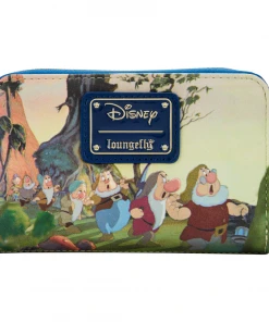 Modern Pinup Wallets Loungefly Disney Snow White Scenes Zip Around Wallet