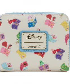 Modern Pinup Wallets Loungefly Disney Princess Books Classics Zip Around Wallet