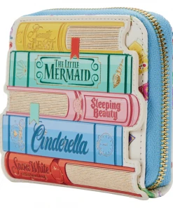 Modern Pinup Wallets Loungefly Disney Princess Books Classics Zip Around Wallet