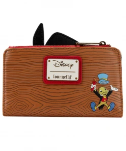 Modern Pinup Wallets Loungefly Disney Pinocchio Peeking Flap Wallet