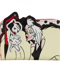 Modern Pinup Wallets Loungefly Disney 101 Dalmatians Villains Scene Cruella Wallet