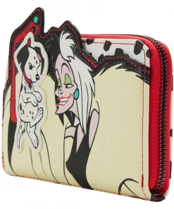 Modern Pinup Wallets Loungefly Disney 101 Dalmatians Villains Scene Cruella Wallet
