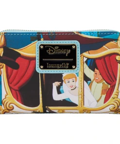 Modern Pinup Looungefly Disney Cinderella Princess Scene Zip Around Wallet Wallets