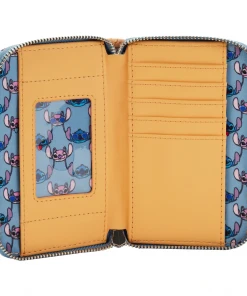 Modern Pinup Wallets Loungefly Disney Lilo & Stitch Angel And Stitch Snow Cone Zip Around Wallet