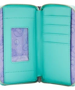 Modern Pinup Waitlist Loungefly Disney The Little Mermaid Princess Series Zip Around Wallet
