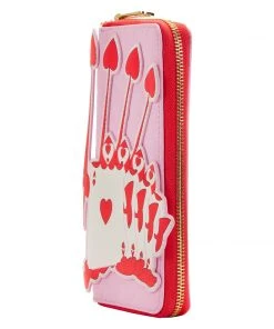 Modern Pinup Waitlist Loungefly Disney Alice In Wonderland Ace Of Hearts Zip Around Wallet