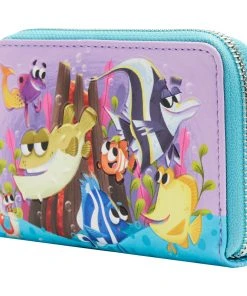 Modern Pinup Waitlist Loungefly Pixar Moments Finding Nemo Tank Zip Around Wallet